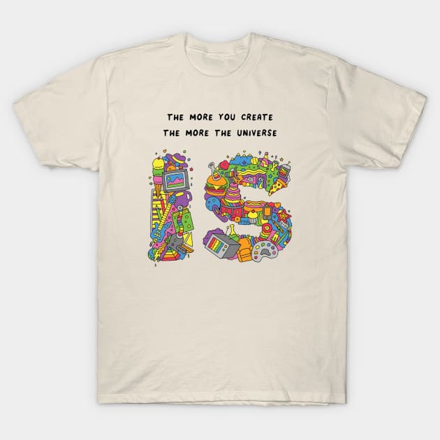 More you create T-Shirt by RaminNazer